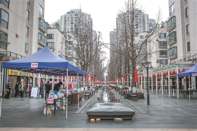 杭州实施"最严禁令"第一天,滨江区钱江彩虹城小区