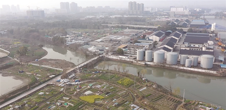 马角洋港两侧(改造前)