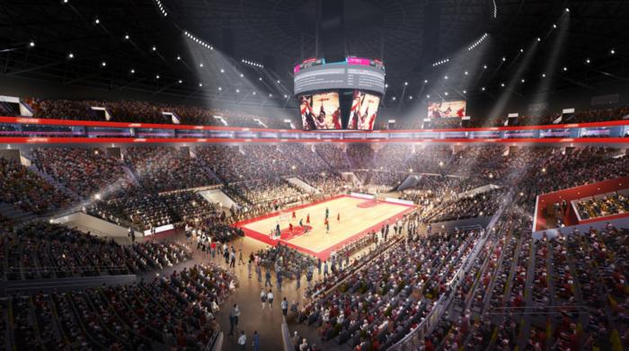 综合体育馆内部效果图(赛事模式) 图片